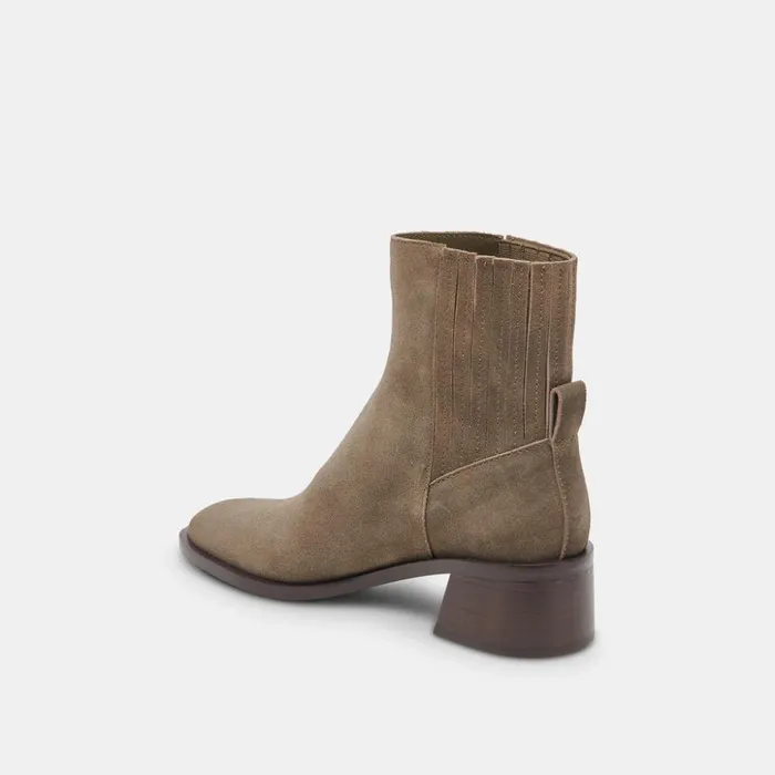 Linny H2O Wide Boots Olive Suede Women Dolce Vita Boots and Booties