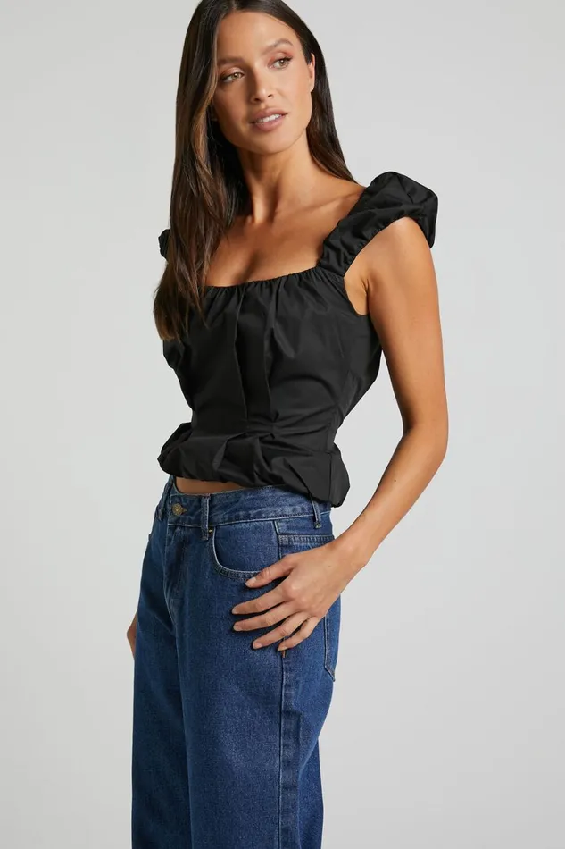 Lioness 8211 Almost Famous Top In ONYX Women Showpo Tops
