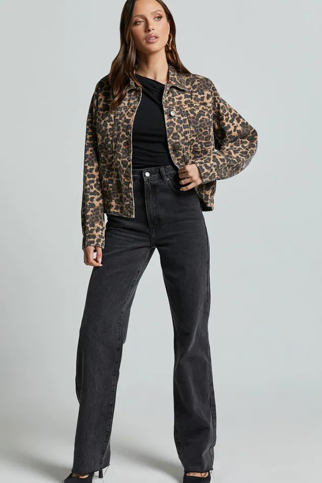 Lioness 8211 Carmela Jacket In Leopard Women Showpo Jackets and Coats
