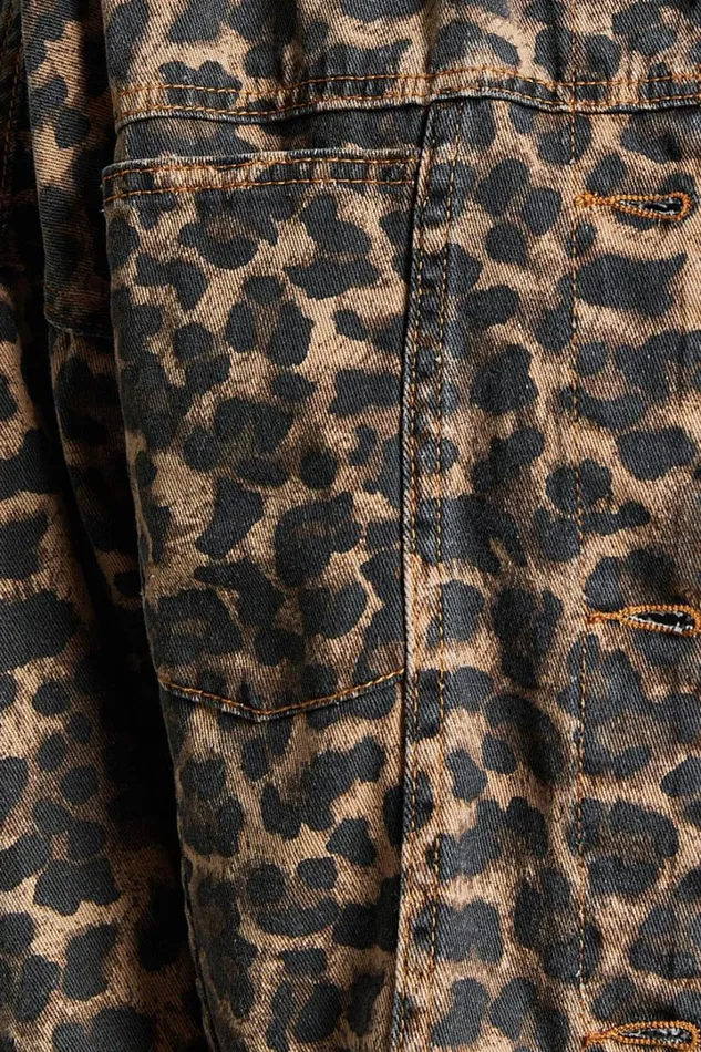 Lioness 8211 Carmela Jacket In Leopard Women Showpo Jackets and Coats