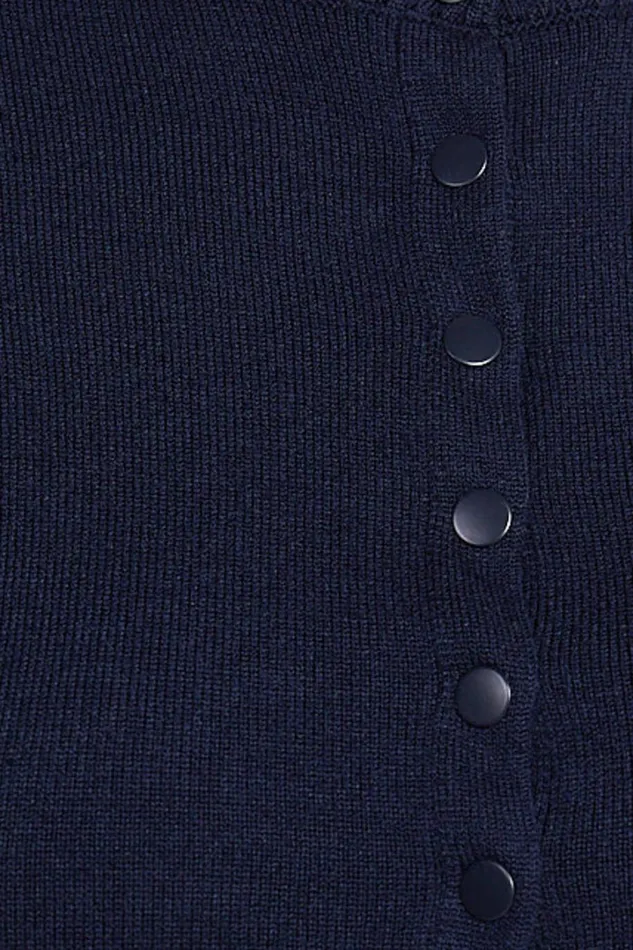 Lioness 8211 Head In The Clouds Cardigan In Navy Women Showpo Sweaters and Cardigans
