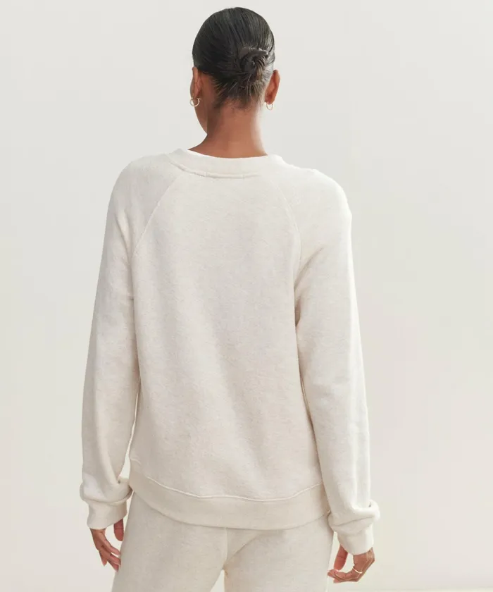 Lounge and Sweatshirts Women Jenni Kayne Saturday Sweatshirt Oatmeal