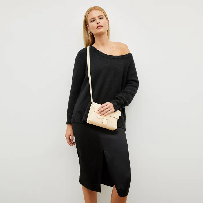 M M LaFleur Skirts Women The Penny Skirt 8211 Everyday Satin Black