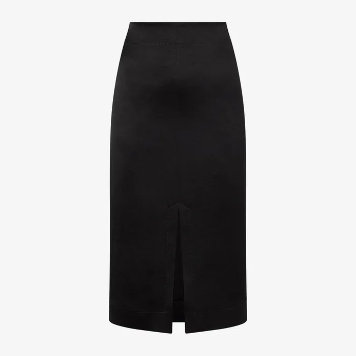 M M LaFleur Skirts Women The Penny Skirt 8211 Everyday Satin Black
