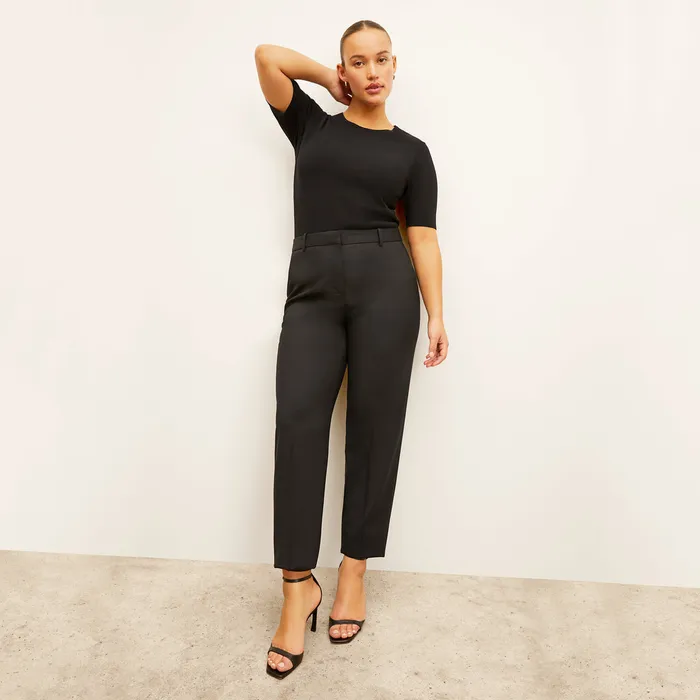 M M LaFleur The Choe Top 8211 Eco 365Knit Black Women Tops