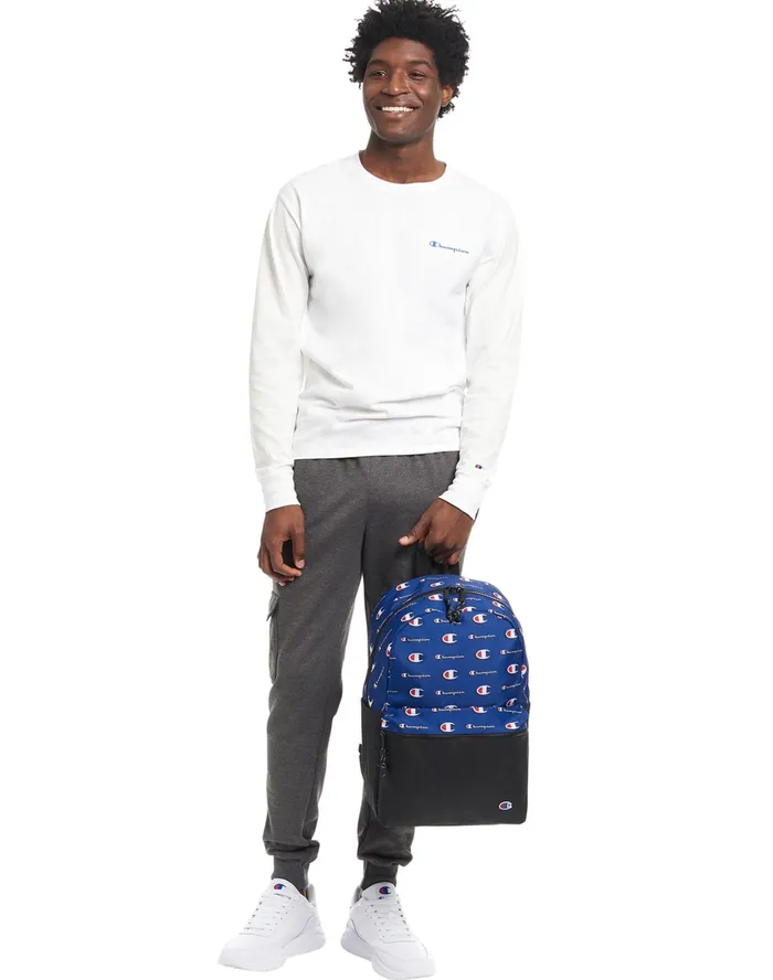 Manuscript Backpack Granite Heather MenKidsWomen Champion Bags and Backpacks