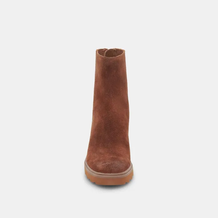 Martey H2O Wide Boots Cocoa Suede Women Dolce Vita Boots and Booties