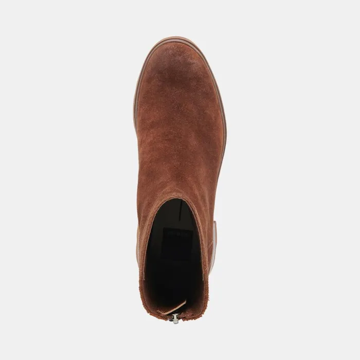Martey H2O Wide Boots Cocoa Suede Women Dolce Vita Boots and Booties
