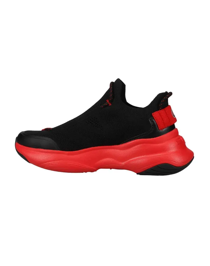 Men039S Clout Quick Shoes Blackscarlet Men Champion Running