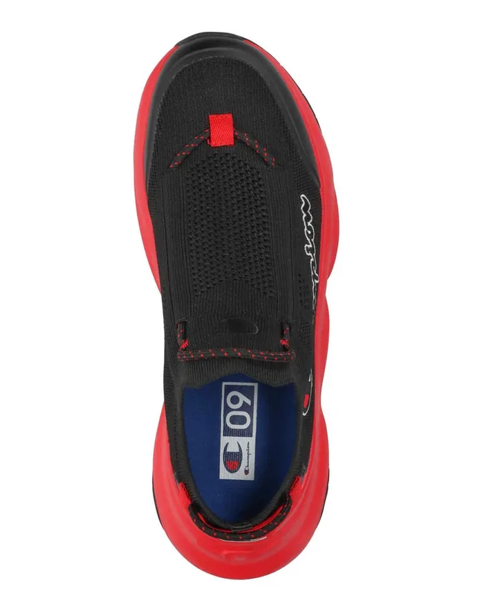 Men039S Clout Quick Shoes Blackscarlet Men Champion Running