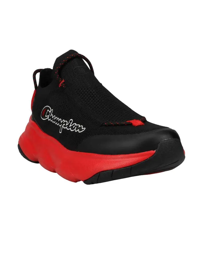 Men039S Clout Quick Shoes Blackscarlet Men Champion Running