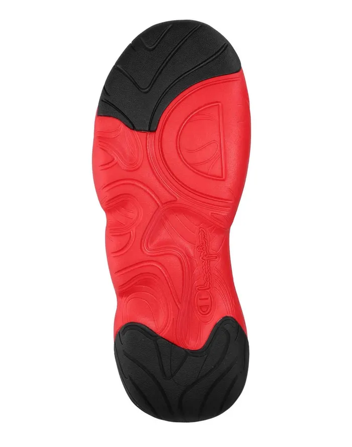 Men039S Clout Quick Shoes Blackscarlet Men Champion Running