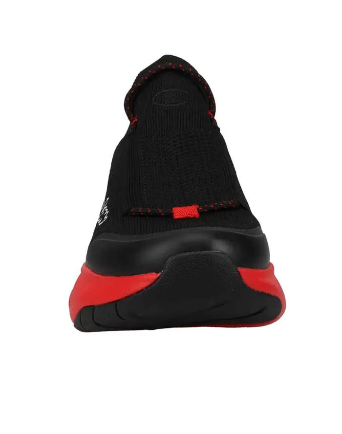 Men039S Clout Quick Shoes Blackscarlet Men Champion Running