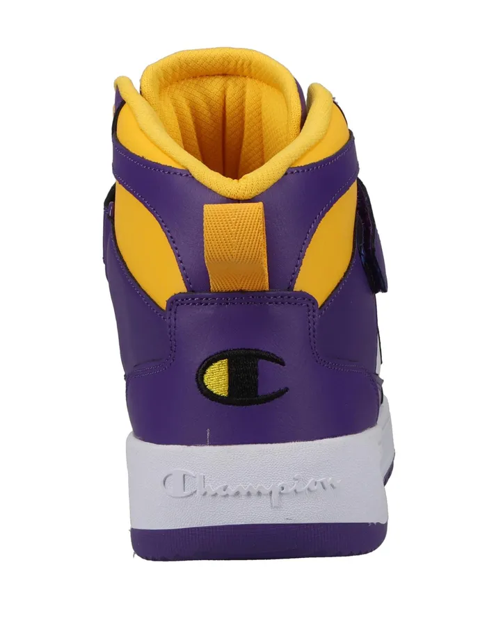 Men039S Drome Hi Cb Shoes Purplewhitegold Men Champion Court