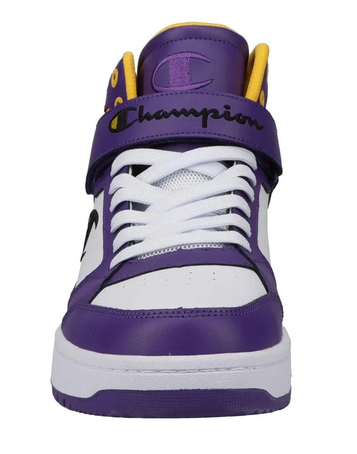 Men039S Drome Hi Cb Shoes Purplewhitegold Men Champion Court