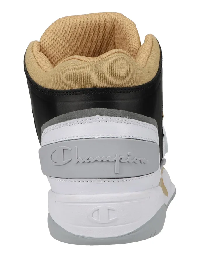 Men039S Rezone Drill Hi Shoes Whiteblacktan Men Champion Court