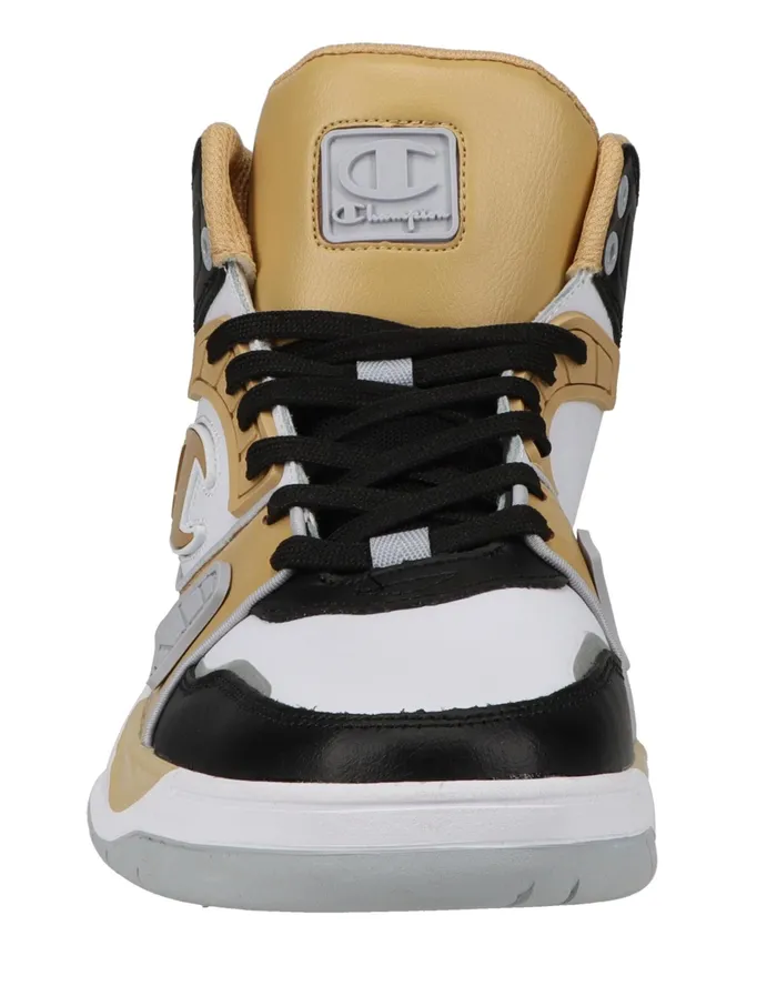 Men039S Rezone Drill Hi Shoes Whiteblacktan Men Champion Court