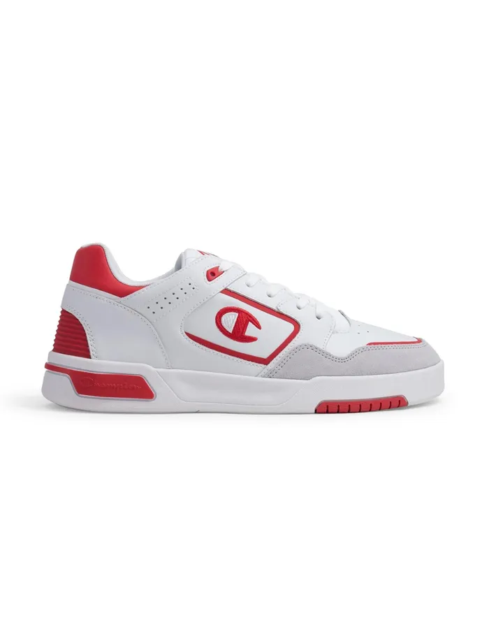 Men039S Zn80 Low Shoes Whitered Men Champion Court