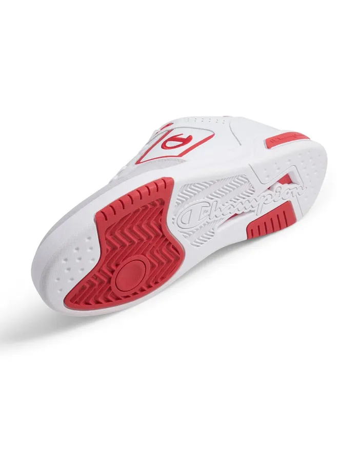Men039S Zn80 Low Shoes Whitered Men Champion Court