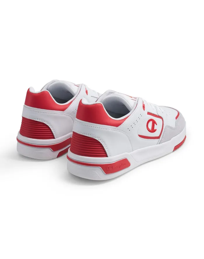 Men039S Zn80 Low Shoes Whitered Men Champion Court
