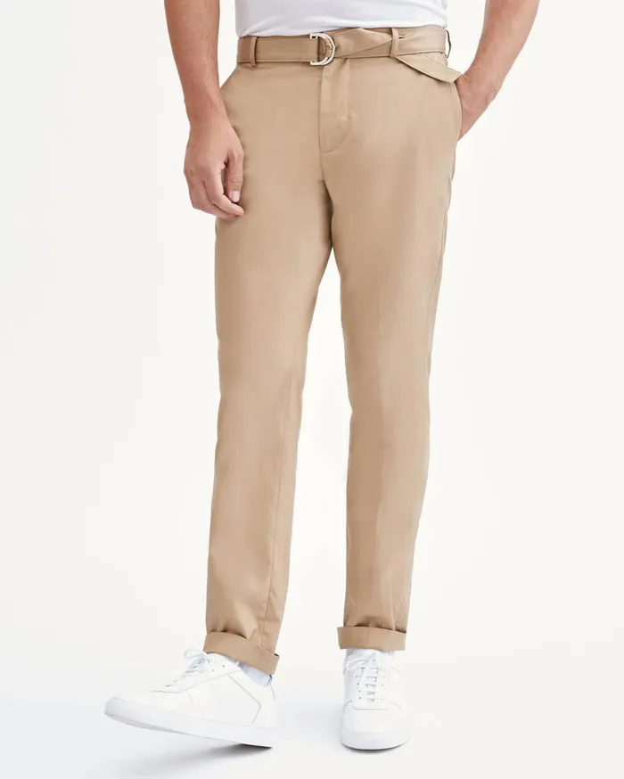 Men 7 For All Mankind Pants Belted Trouser In Tan