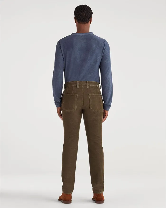 Men 7 For All Mankind Pants Corduroy Slim Chino In Fatigue