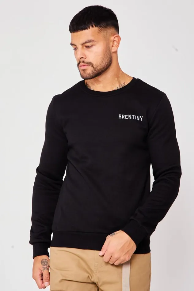 Men Black Brentiny Sweatshirt Black Brentiny Paris Sweatshirts and Pullovers
