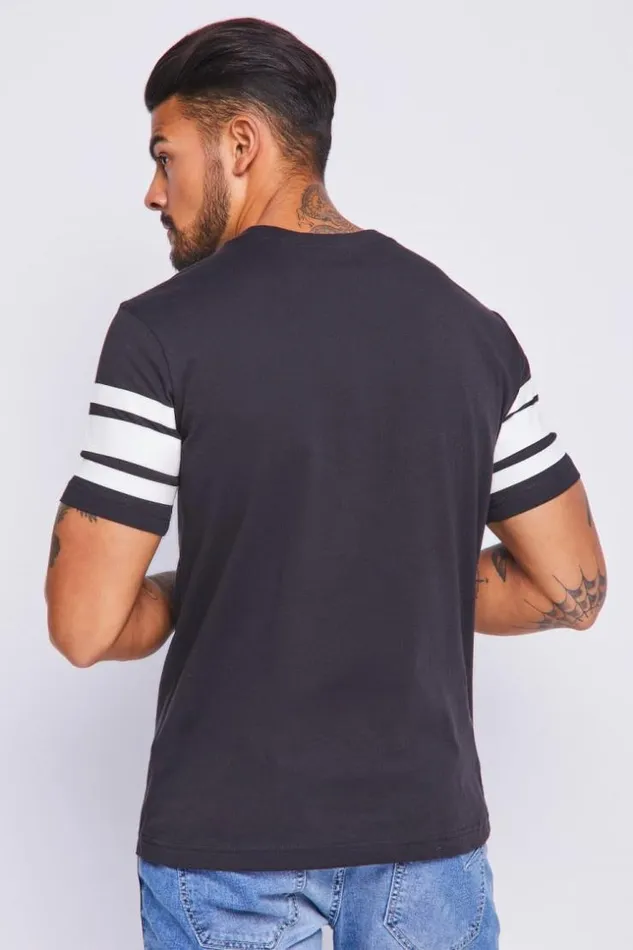 Men Black TShirt Champion Black Brentiny Paris TShirts