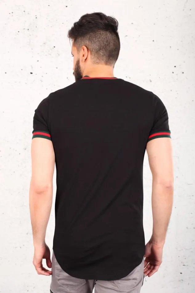 Men Black TShirt Tiger Head Black Brentiny Paris TShirts Men Black TShirt Tiger Head Black Brentiny Paris TShirts