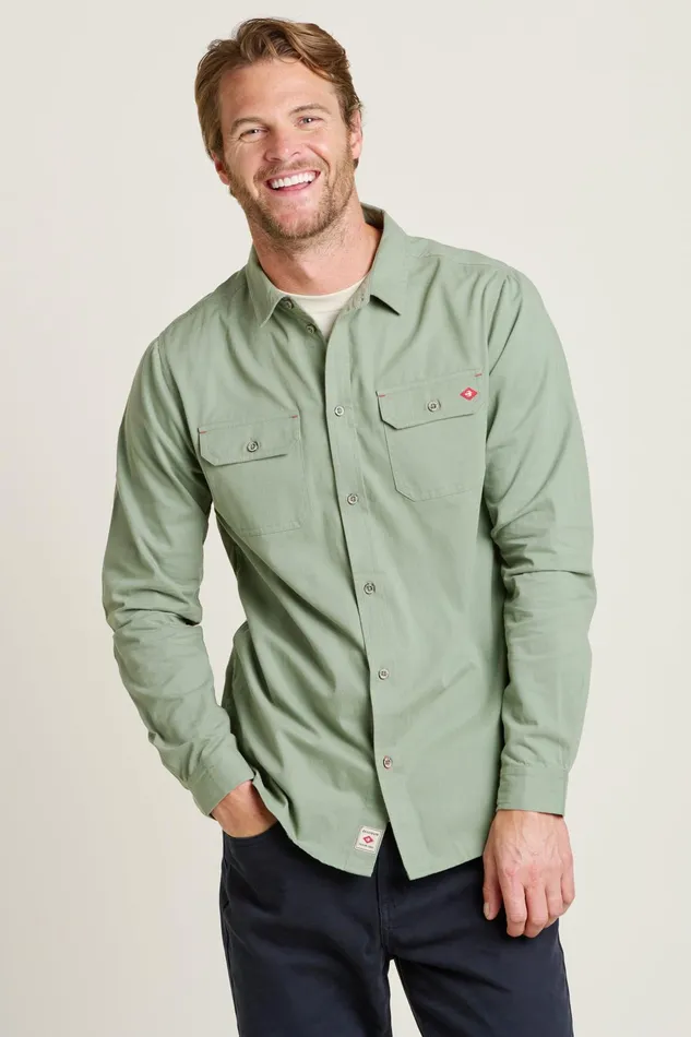 Men Brakeburn Shirts Green Green Shirt
