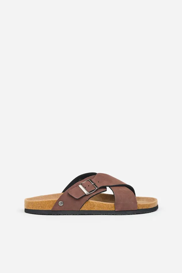 Men Brakeburn Slippers and Sandals Cross Over Sandal