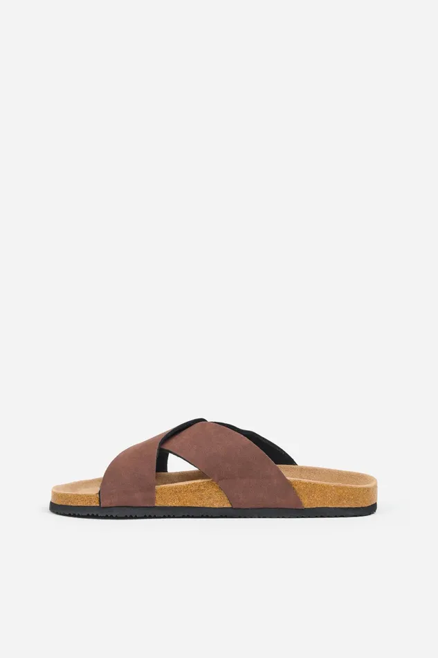 Men Brakeburn Slippers and Sandals Cross Over Sandal