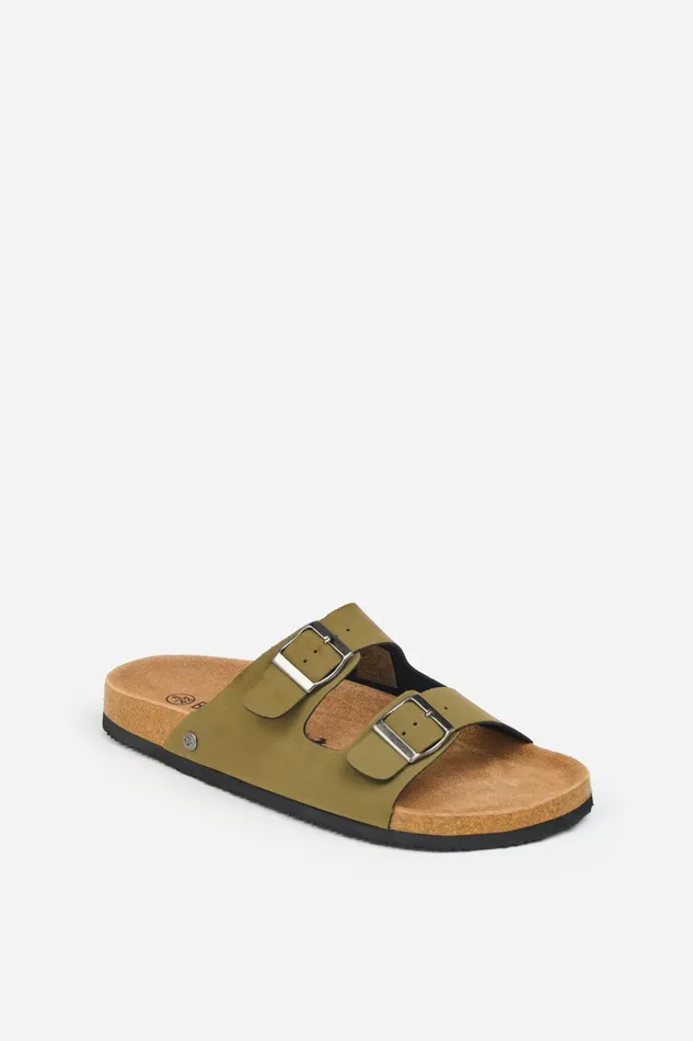 Men Brakeburn Slippers and Sandals Khaki Sandals