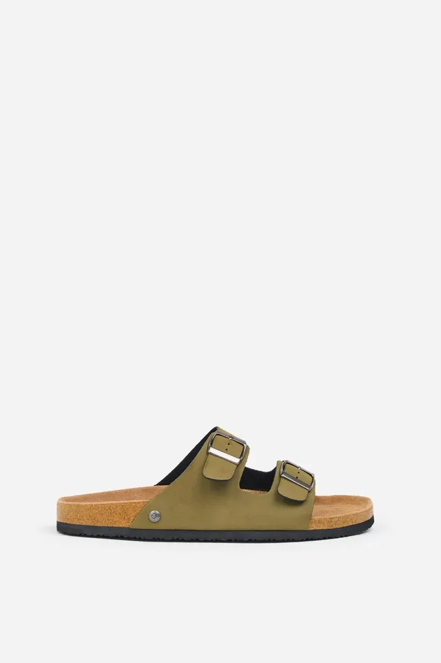 Men Brakeburn Slippers and Sandals Khaki Sandals