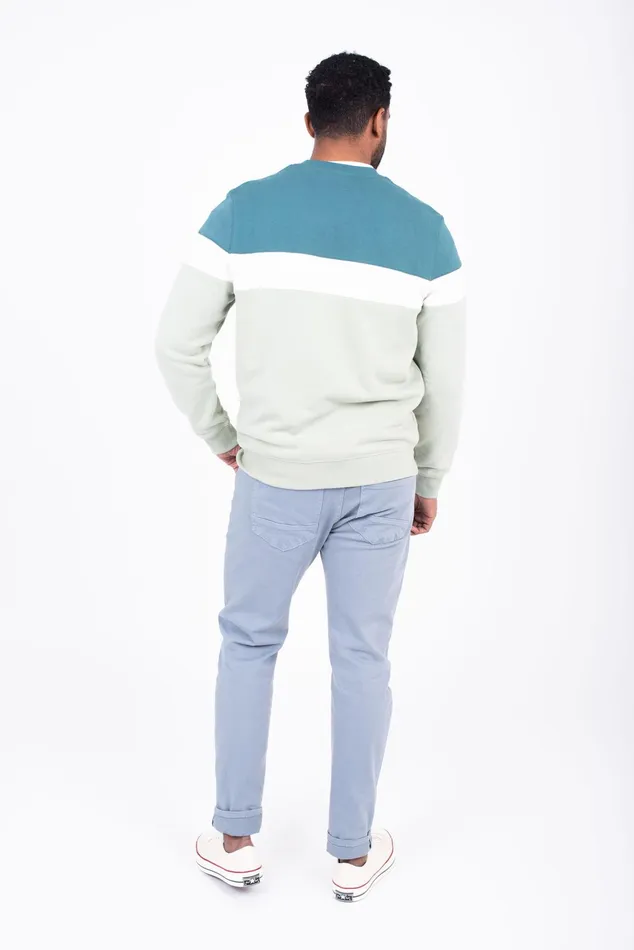 Men Brakeburn Sweatshirts And Hoodies Colour Block Sweatshirt