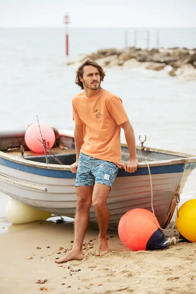 Men Brakeburn TShirts Island Graphic TShirt