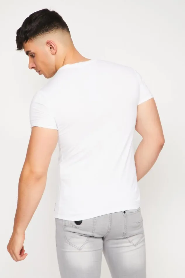 Men Brentiny White TShirt White Brentiny Paris TShirts