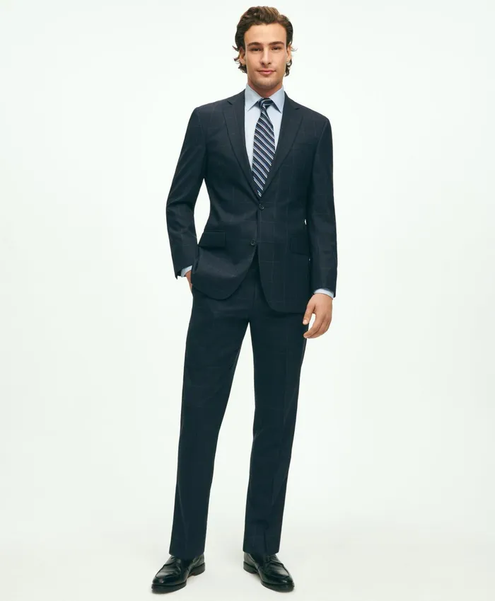 Men Brooks Brothers Explorer Collection Regent Fit Merino Wool Windowpane Suit Jacket Navy Brooks Brothers Suits Men Brooks Brothers Explorer Collection Regent Fit Merino Wool Windowpane Suit Jacket Navy Brooks Brothers Suits