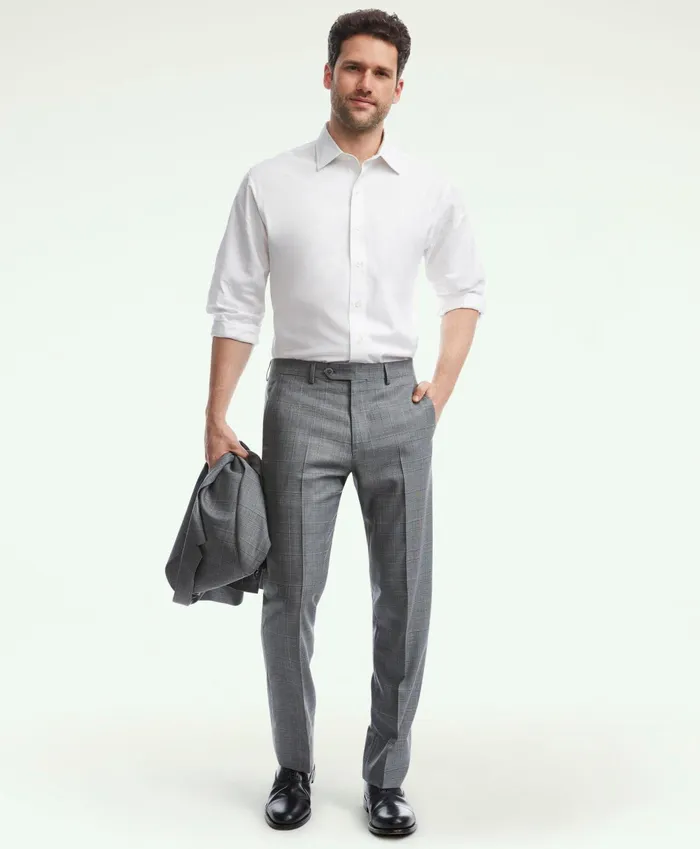 Men Brooks Brothers Explorer Collection Regent Fit Prince Of Wales Suit Pants Grey Brooks Brothers Suits Men Brooks Brothers Explorer Collection Regent Fit Prince Of Wales Suit Pants Grey Brooks Brothers Suits