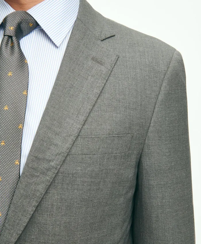 Men Brooks Brothers Explorer Collection Regent Fit Suit Jacket Light Grey Brooks Brothers Suits