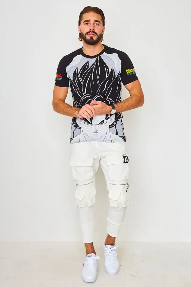 Men Cargo Joggers In White White Brentiny Paris Jogger Pants Men Cargo Joggers In White White Brentiny Paris Jogger Pants
