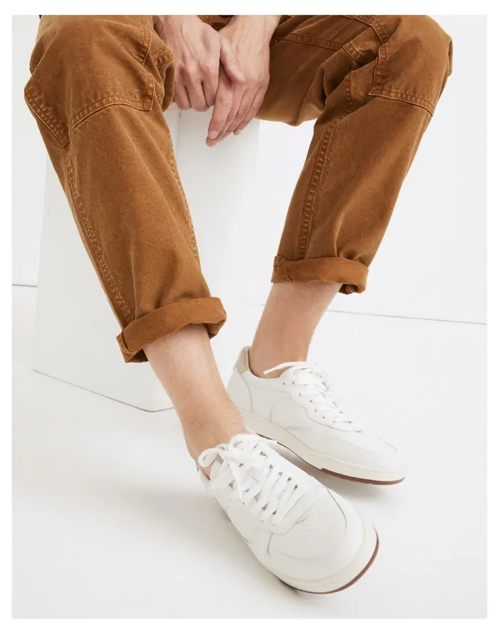 Men Court Sneakers In Colorblock Leather And Suede Ivory Multi Madewell Sneakers Men Court Sneakers In Colorblock Leather And Suede Ivory Multi Madewell Sneakers