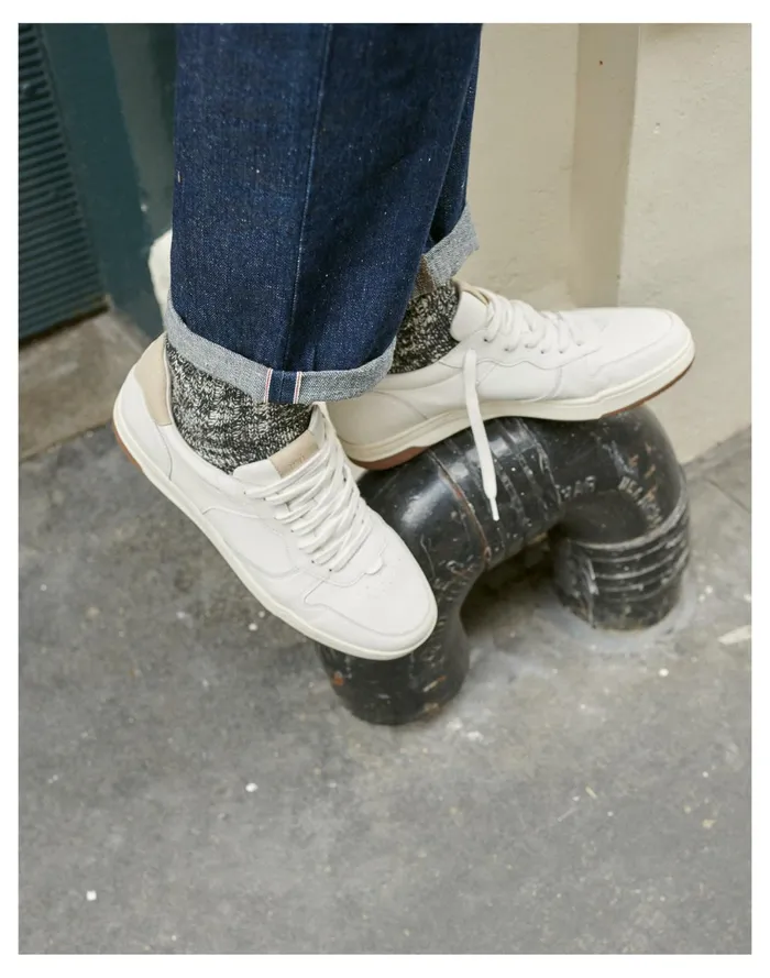 Men Court Sneakers In Colorblock Leather And Suede Ivory Multi Madewell Sneakers Men Court Sneakers In Colorblock Leather And Suede Ivory Multi Madewell Sneakers