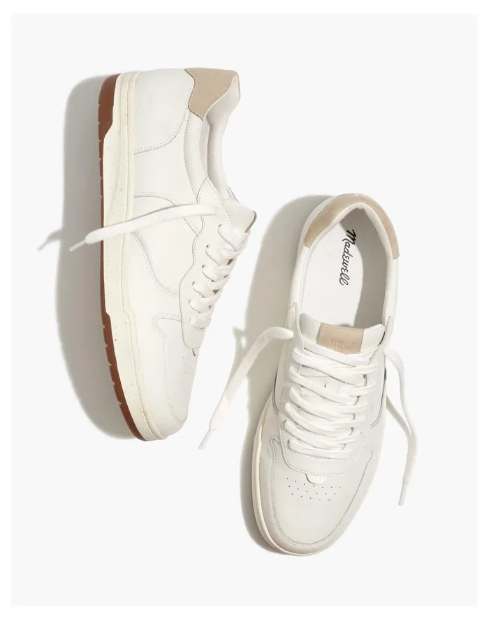 Men Court Sneakers In Colorblock Leather And Suede Ivory Multi Madewell Sneakers Men Court Sneakers In Colorblock Leather And Suede Ivory Multi Madewell Sneakers