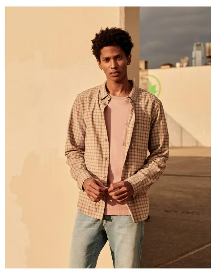 Men Crinkle Cotton Perfect Long Sleeve Shirt Pumice Madewell Shirts Men Crinkle Cotton Perfect Long Sleeve Shirt Pumice Madewell Shirts