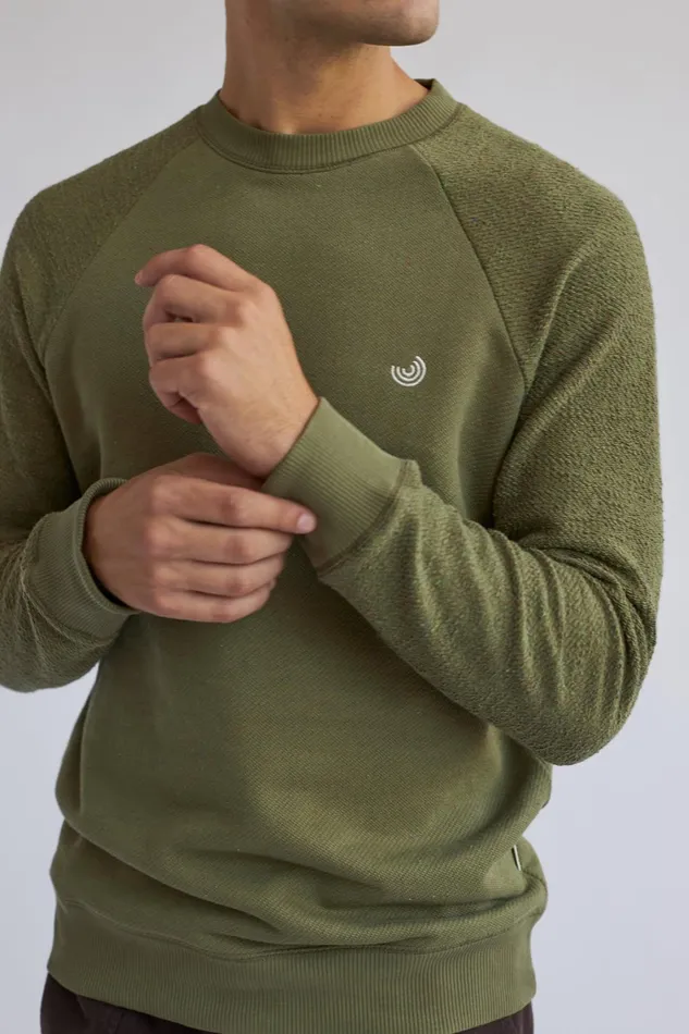 Men Dunmore 8211 Moss Green TWOTHIRDS Sweatshirts