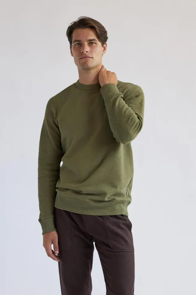 Men Dunmore 8211 Moss Green TWOTHIRDS Sweatshirts