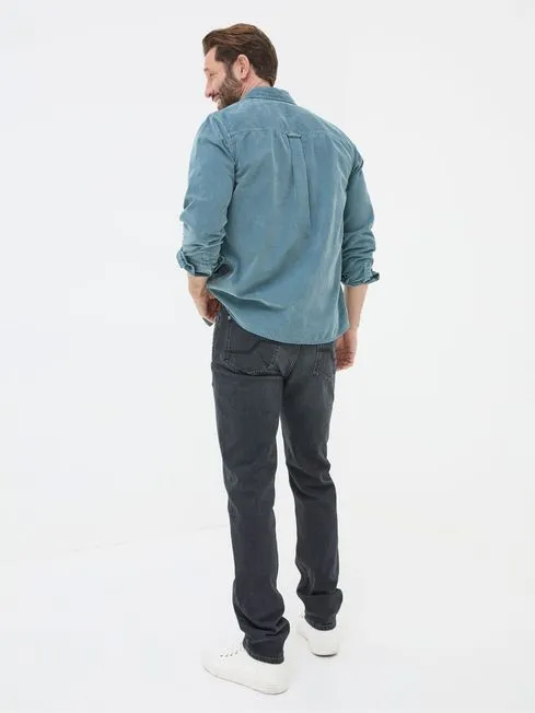 Men Fatface Jeans Black Slim Fit Jeans