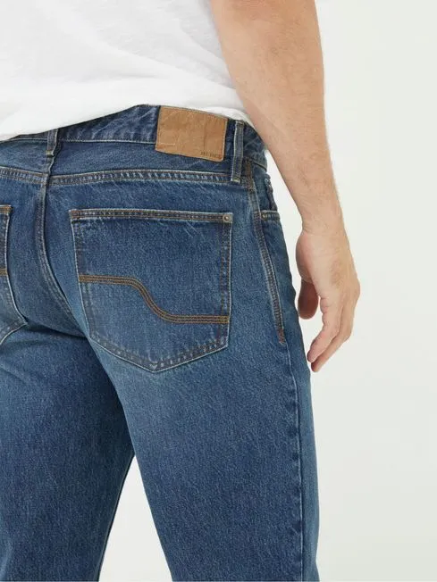 Men Fatface Jeans Dark Blue Bootcut Jeans Men Fatface Jeans Dark Blue Bootcut Jeans