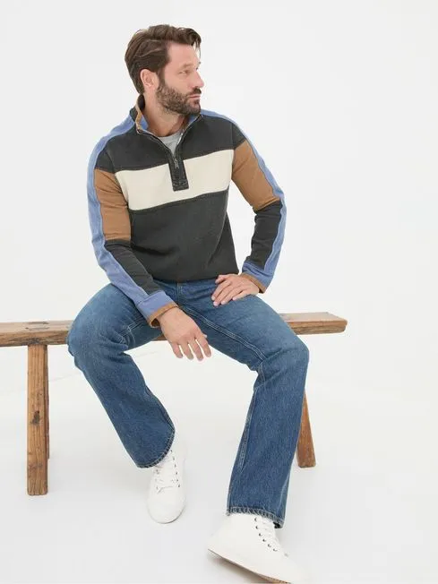 Men Fatface Jeans Indigo Blue Bootcut Jeans